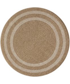 שטיח עגול INDIA דמוי חבל דגם 668 Outdoor/Indoor