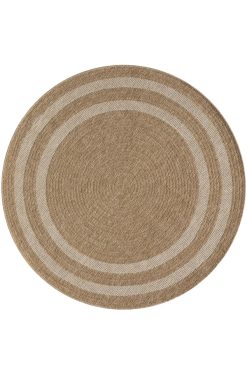 שטיח עגול INDIA דמוי חבל דגם 668 Outdoor/Indoor