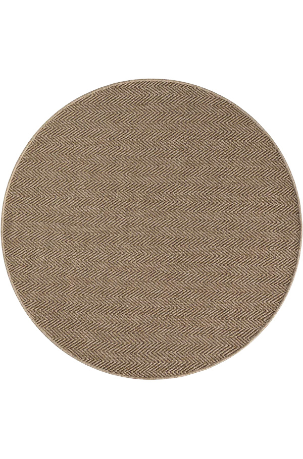שטיח עגול INDIA דמוי חבל דגם 671 Outdoor/Indoor