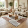 שטיח בלגי דגם בריסל 224, Modern Israeli Villa in Sharon area, Scandi Neutrals, styled props, Soft Window Light.