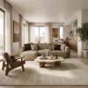 שטיח קומפורט COMFORT אלסקה, Quiet Luxury (Mocha & Espresso), lifestyle props, Quiet Luxury (Mocha & Espresso), Soft Window...