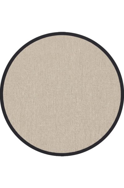 שטיח עגול ונטורה מסגרת L.BEIGE 2703