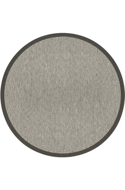 שטיח עגול ונטורה מסגרת 2705 GREY