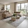 שטיח וינטג' צבעי מים 1883-07, Scandi Neutrals, Soft Window Light, styled props.