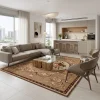 שטיח וינטג' קשמיר 167, Modern Israeli Living Room, lifestyle props, Refined Contemporary Israeli Aesthetic, Dreamy Morning...