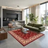 שטיח וינטג' קשמיר 370, Clear Sunny Day, lifestyle props.