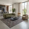 שטיח וינטג' דוגמא קלאסית 1992-03, Open-plan, Central Israeli apartment, Complimentary (Adaptive), lifestyle props, Contemp...